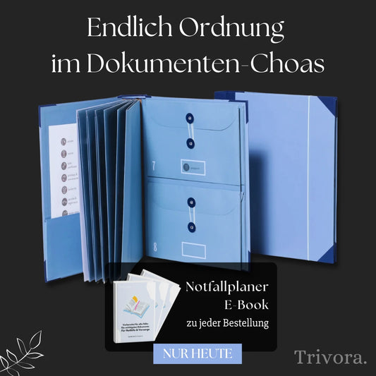 Trivora™ Lebensbuch Dokumenten-Organizer